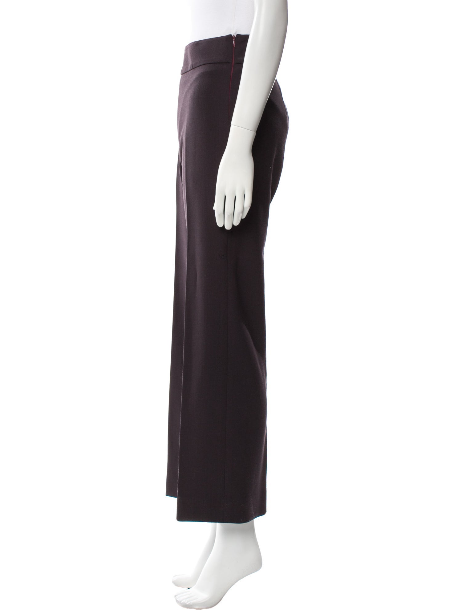 Max Mara Virgin Wool Wide Leg Pants