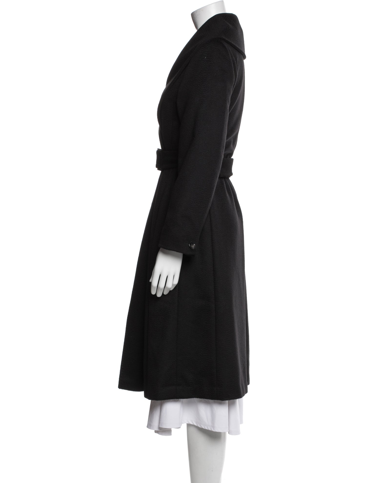 Max Mara Cashmere Faux Fur Coat