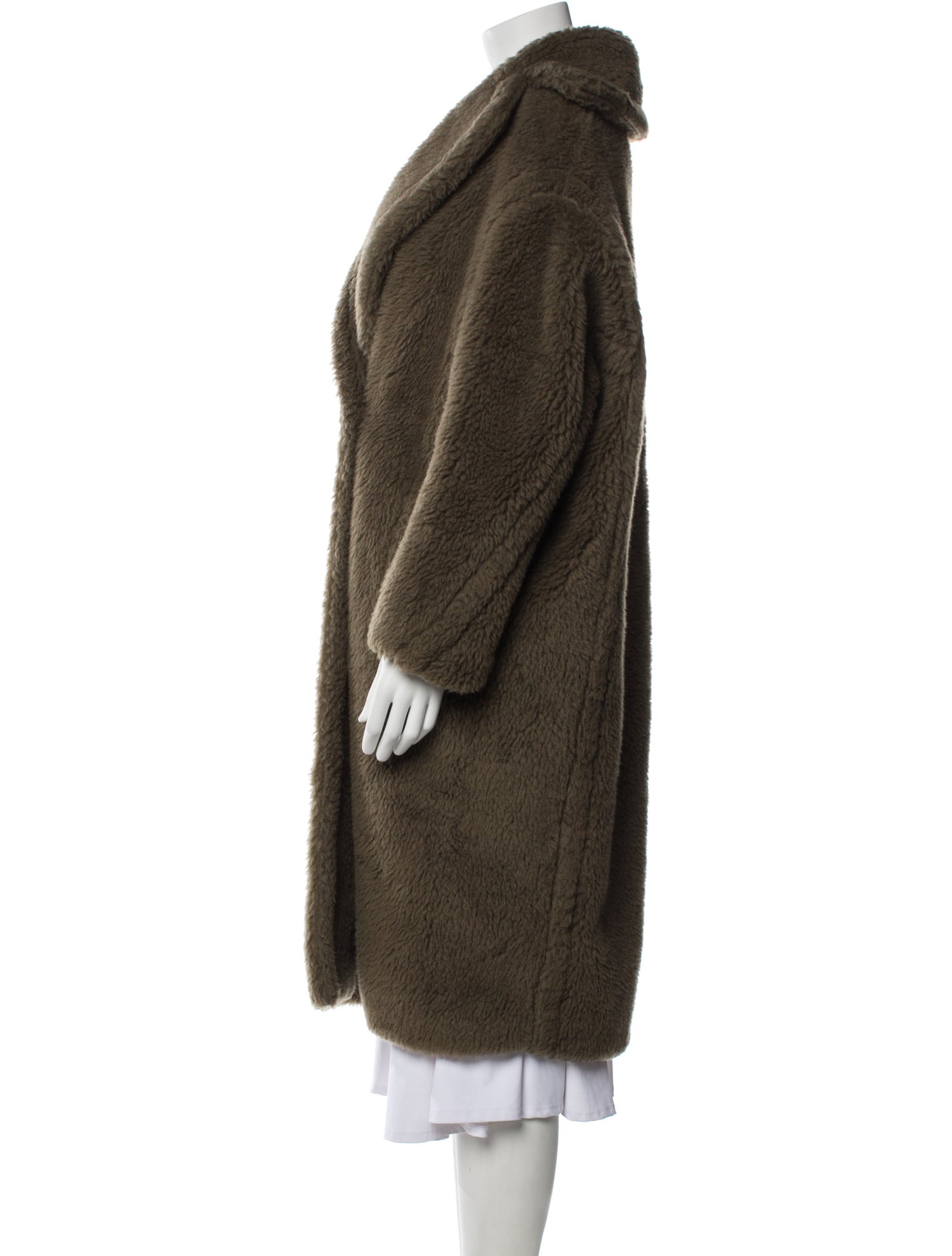 Max Mara Alpaca Fur Coat