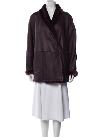 Max Mara Faux Fur Coat