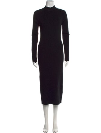 Max Mara Virgin Wool Long Dress