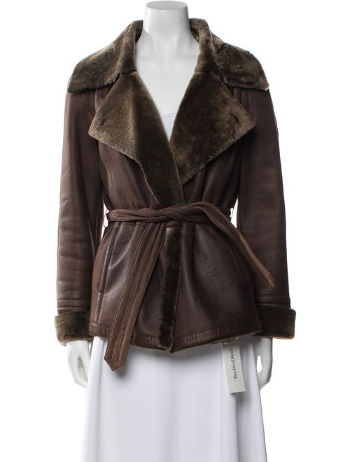 Max Mara Leather Biker Jacket