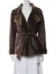 Max Mara Leather Biker Jacket