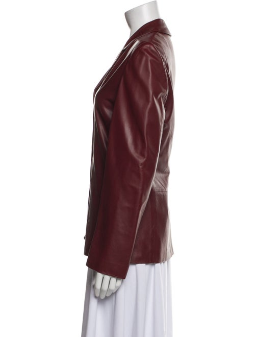 Max Mara Leather Blazer