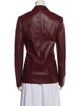 Max Mara Leather Blazer
