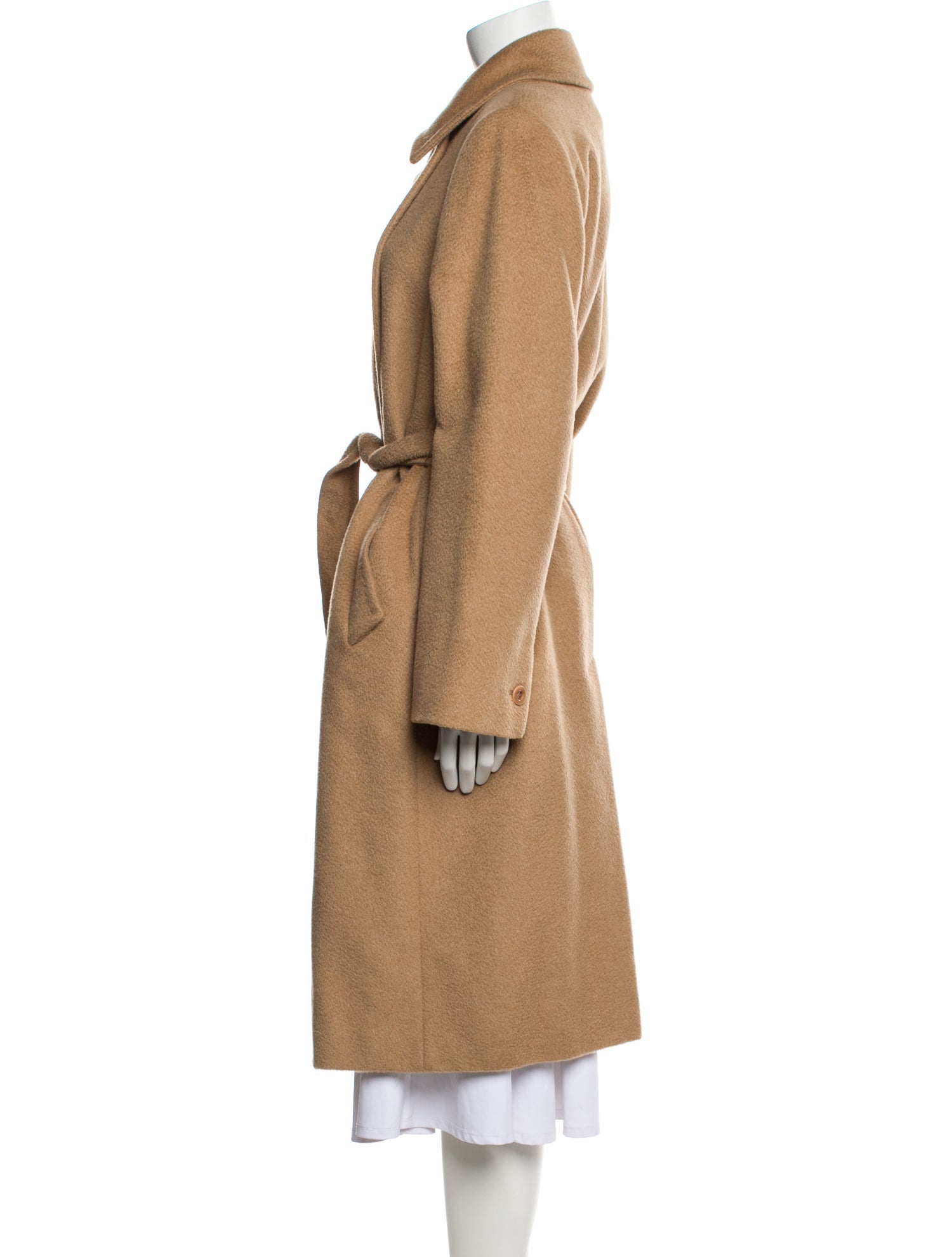 Max Mara Camel Hair Trench Coat