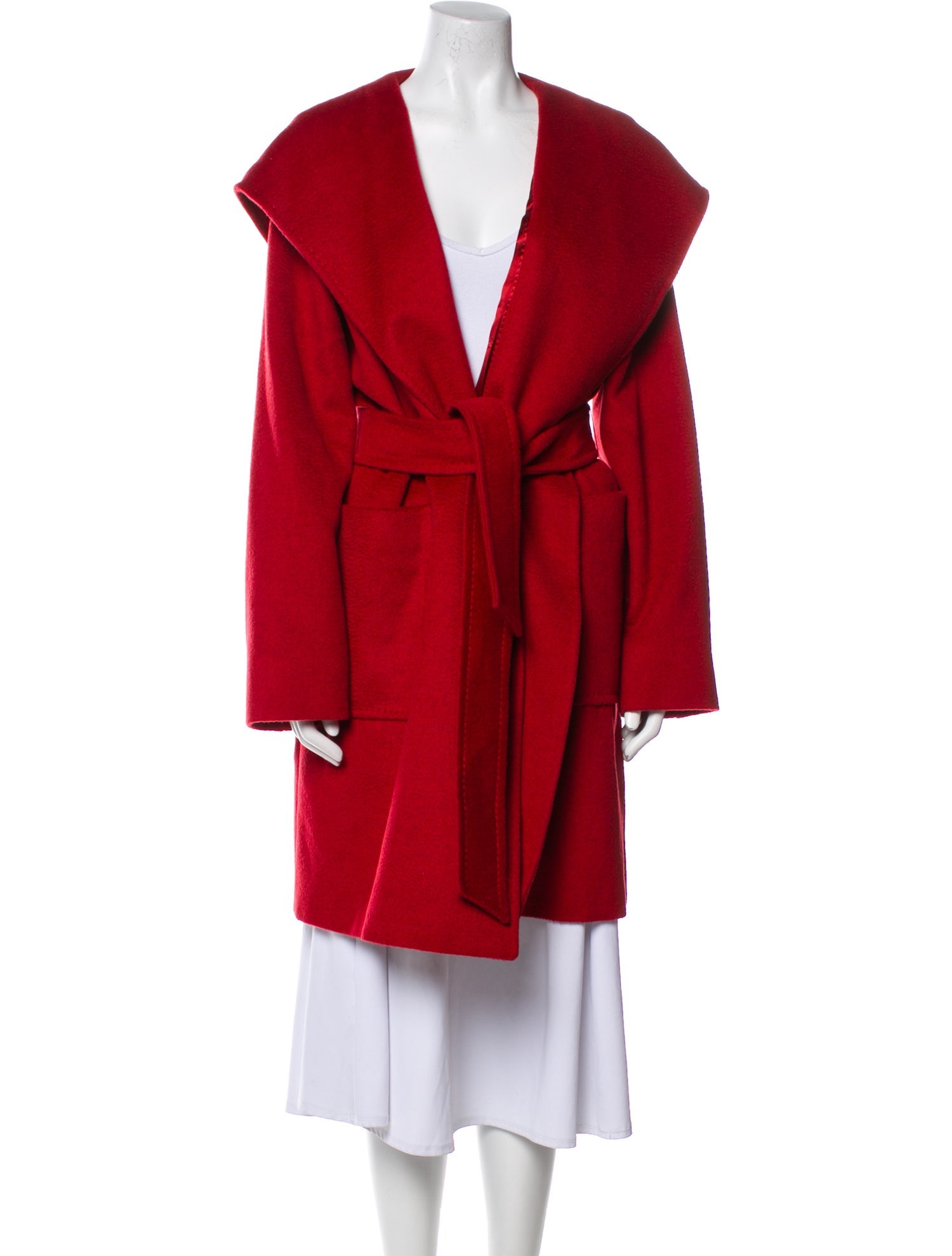 Max Mara Camel Hair Trench Coat