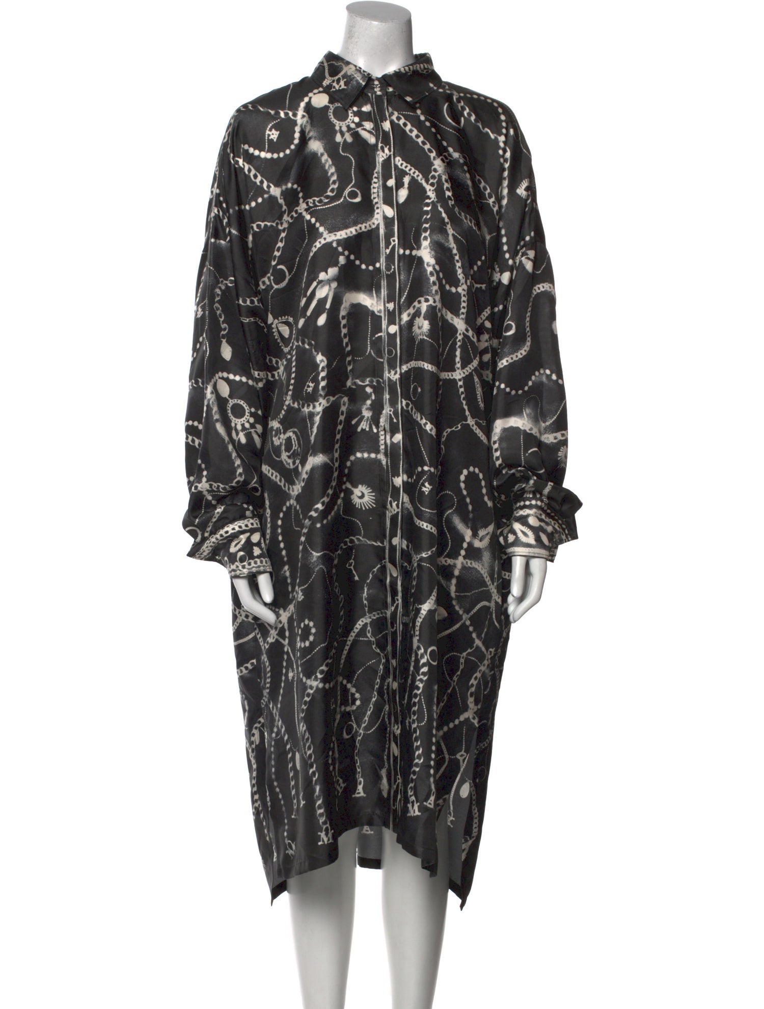 Max Mara Silk Midi Length Dress w/ Tags