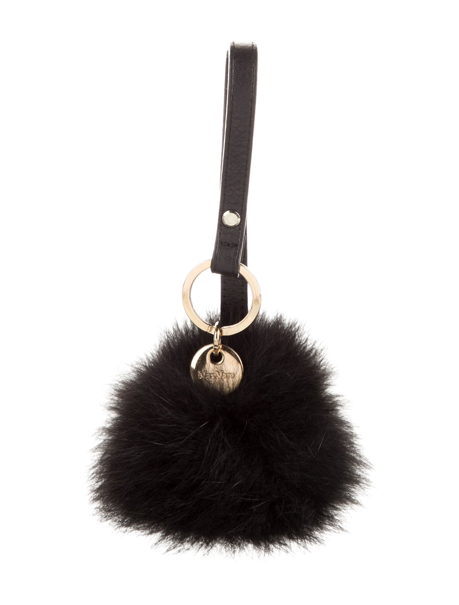 Max Mara pom pom keychain