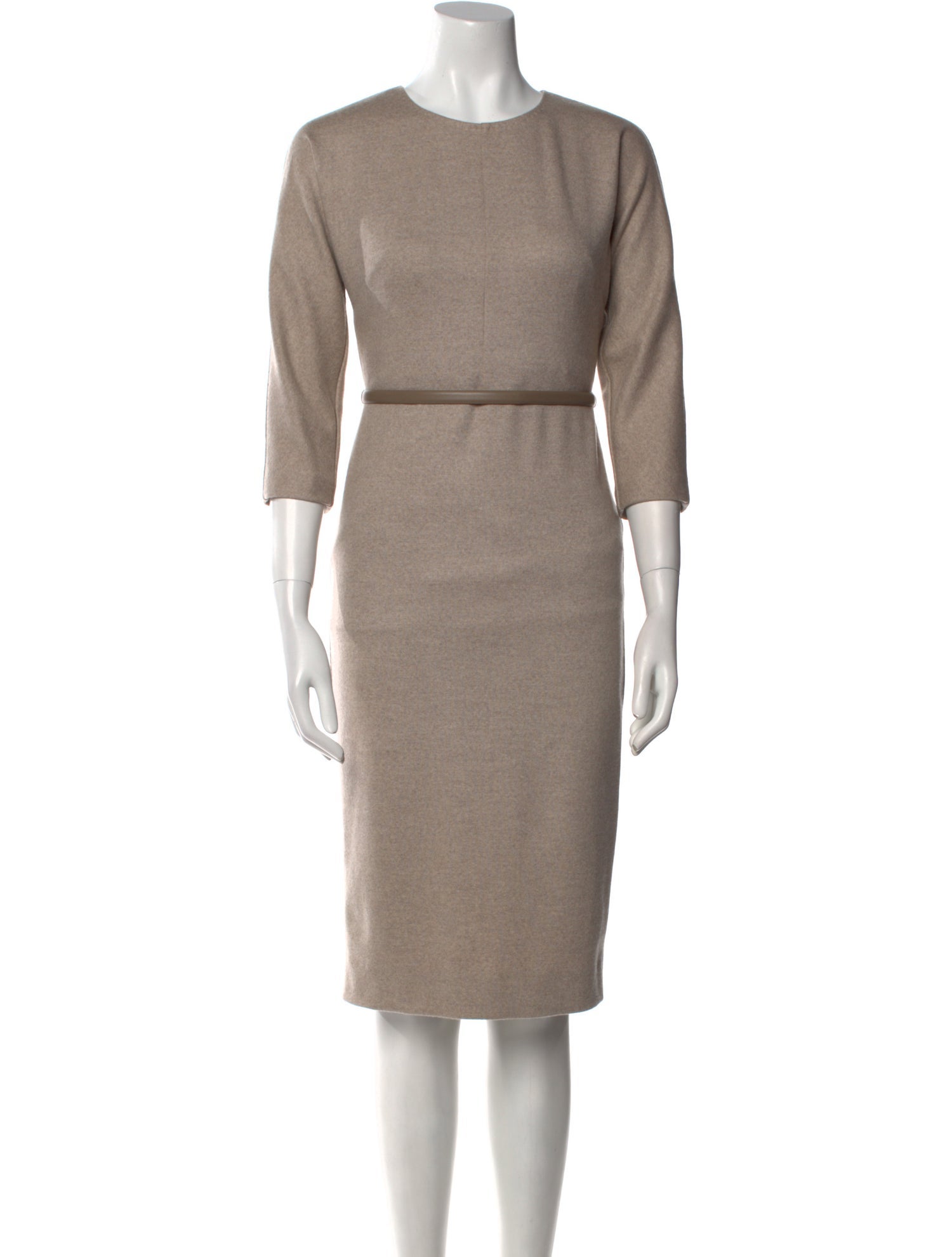 Max Mara Wool Knee-Length Dress