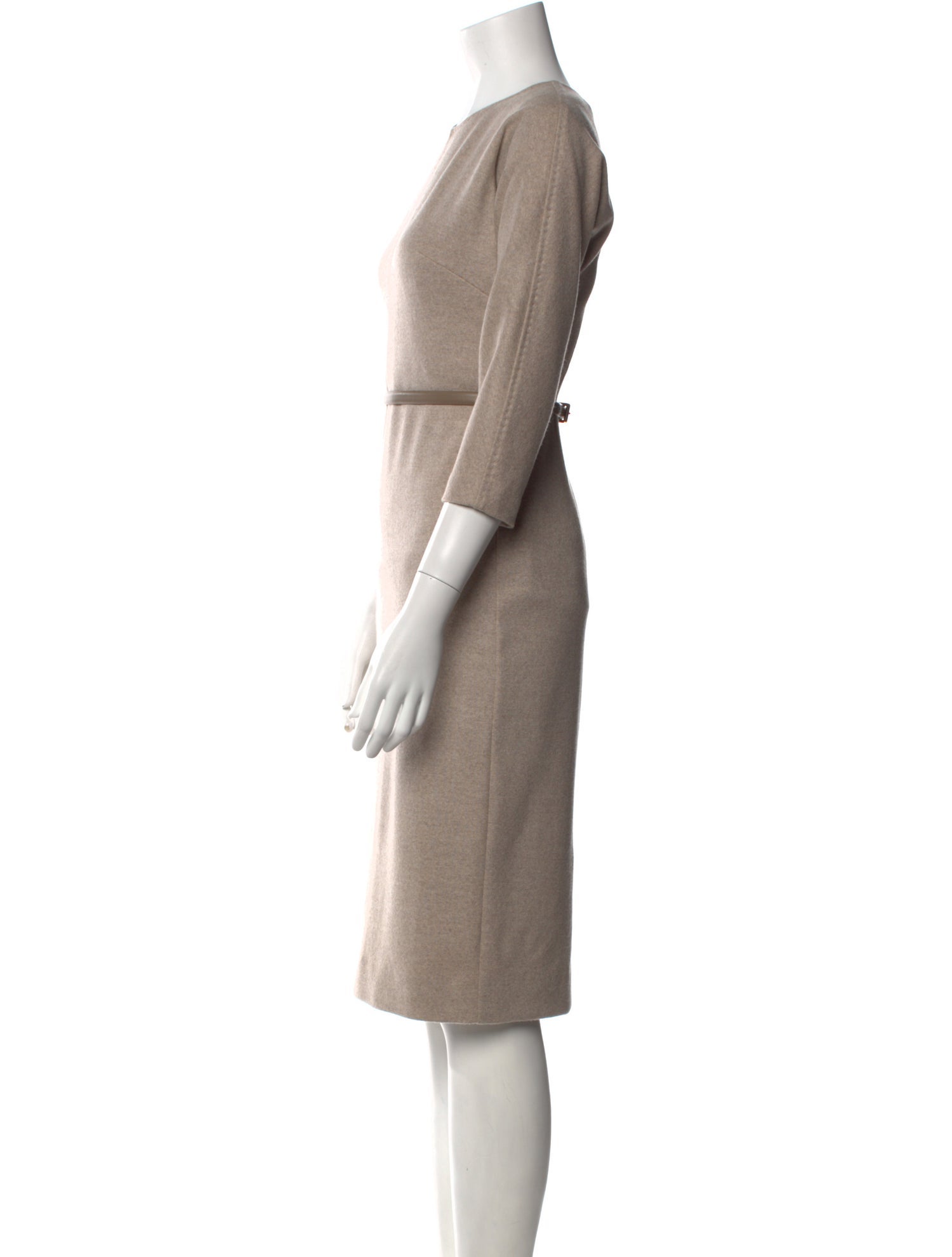 Max Mara Wool Knee-Length Dress