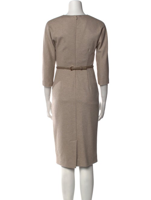 Max Mara Wool Knee-Length Dress
