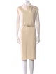 Max Mara Virgin Wool Knee-Length Dress