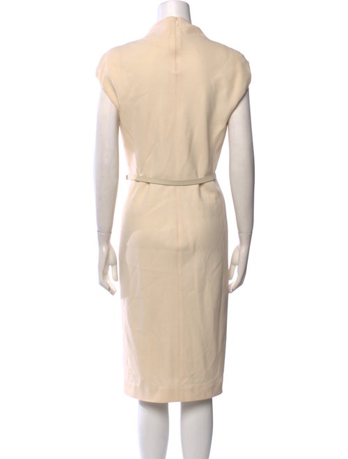 Max Mara Virgin Wool Knee-Length Dress