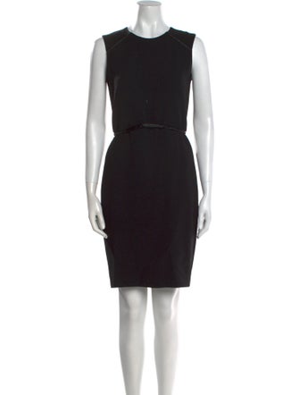 Max Mara Virgin Wool Mini Dress