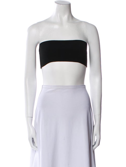 Max Mara Strapless Crop Top