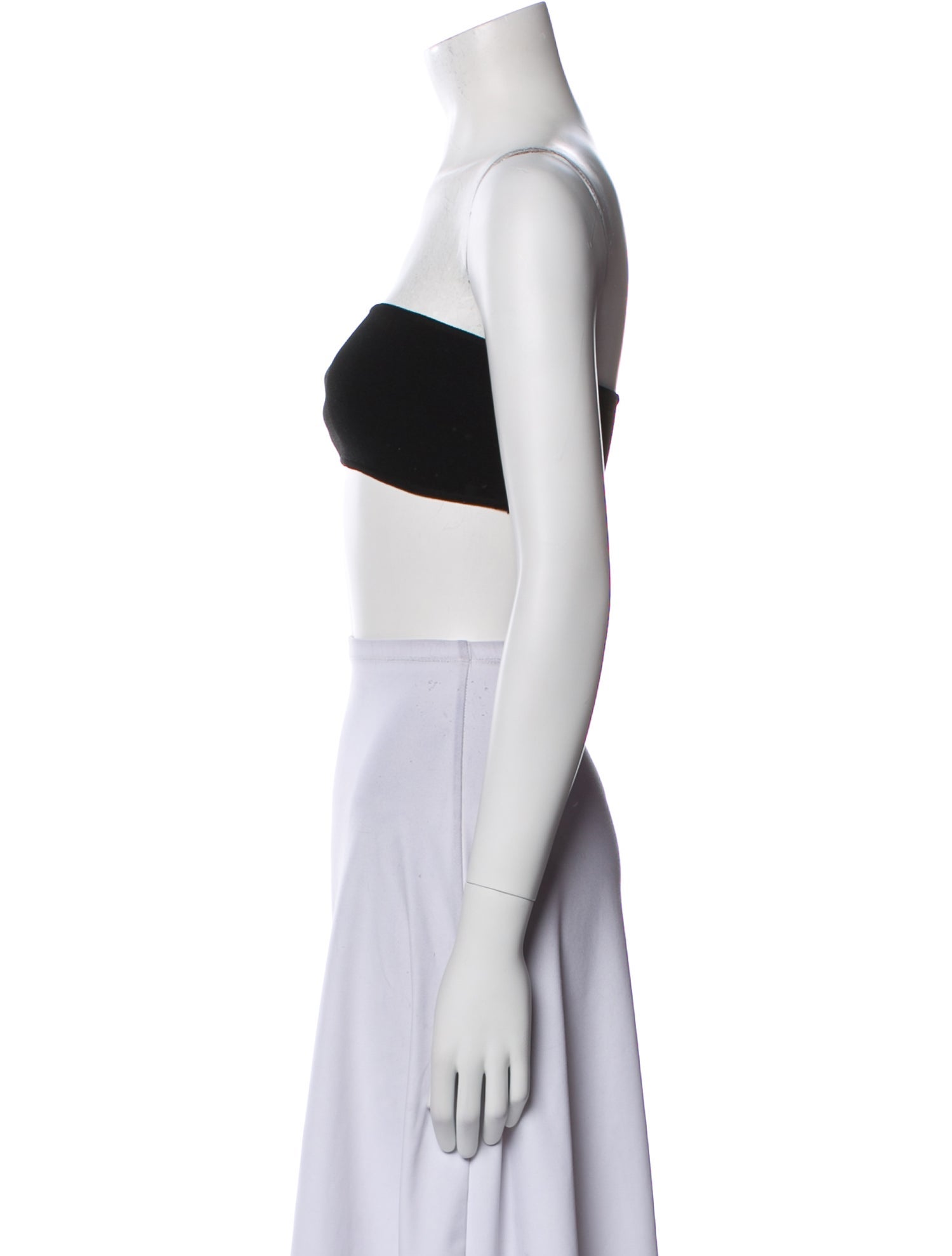 Max Mara Strapless Crop Top