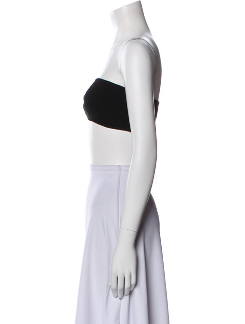 Max Mara Strapless Crop Top