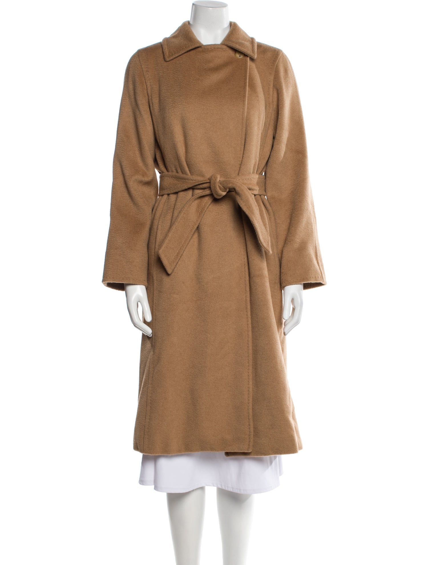 Max Mara Camel Hair Trench Coat