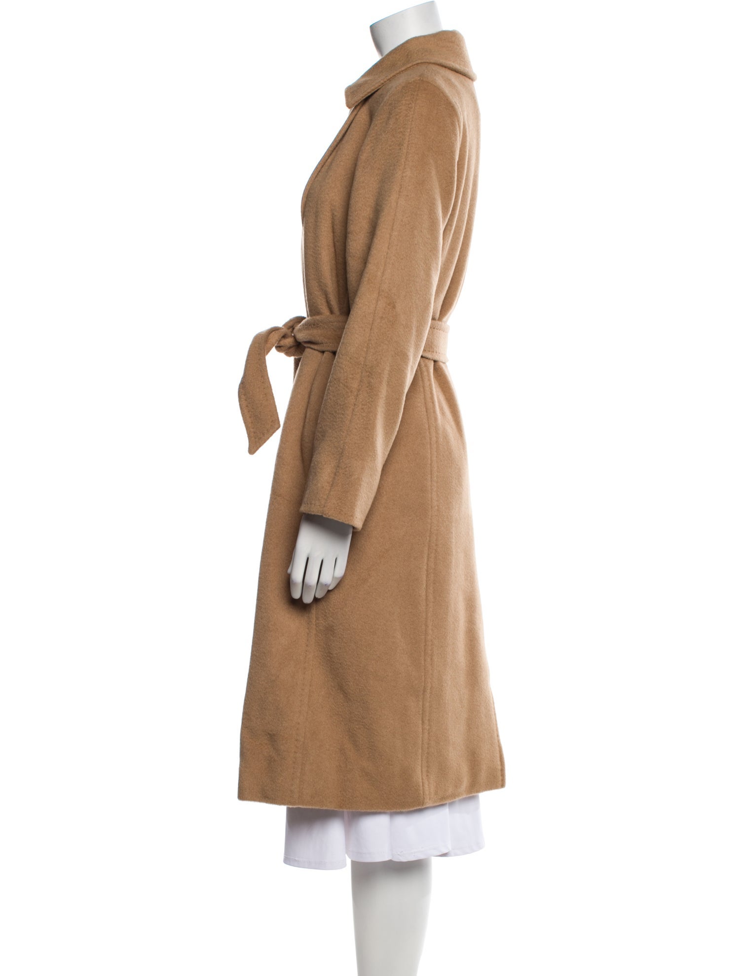 Max Mara Camel Hair Trench Coat