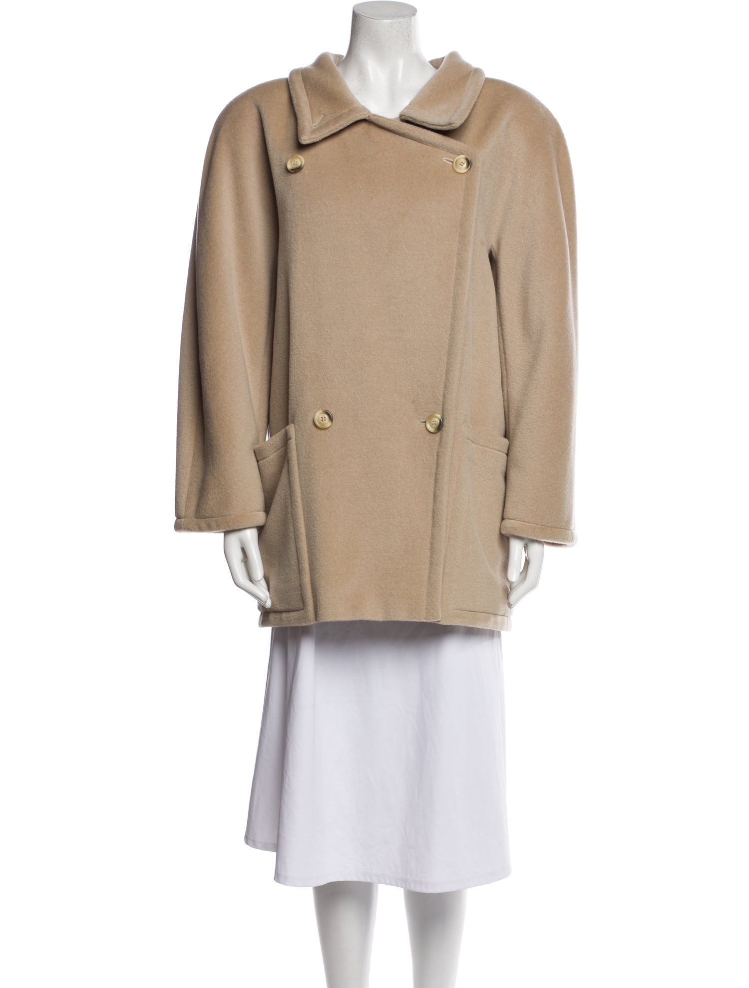 Max Mara Wool Peacoat
