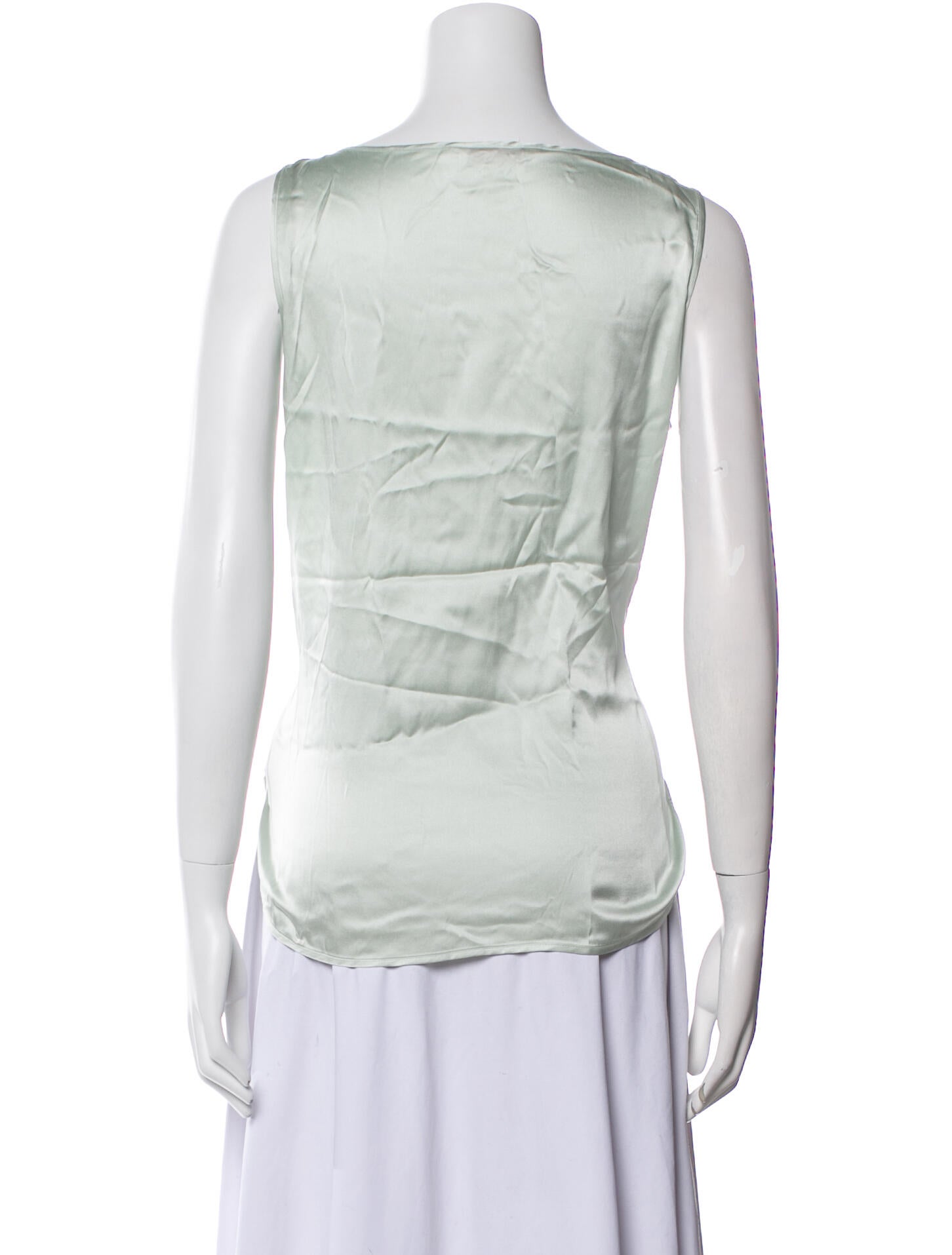 Max Mara Scoop Neck Sleeveless Top