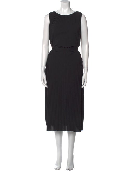Max Mara Leisure Crew Neck Midi Length Dress