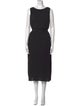 Max Mara Leisure Crew Neck Midi Length Dress