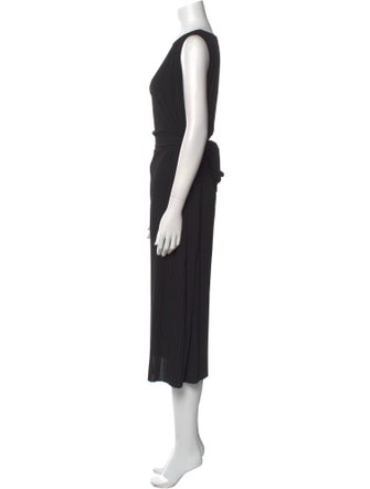 Max Mara Leisure Crew Neck Midi Length Dress