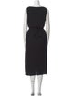 Max Mara Leisure Crew Neck Midi Length Dress