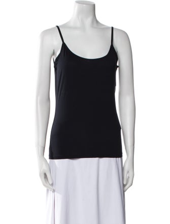 Max Mara Scoop Neck Sleeveless Top