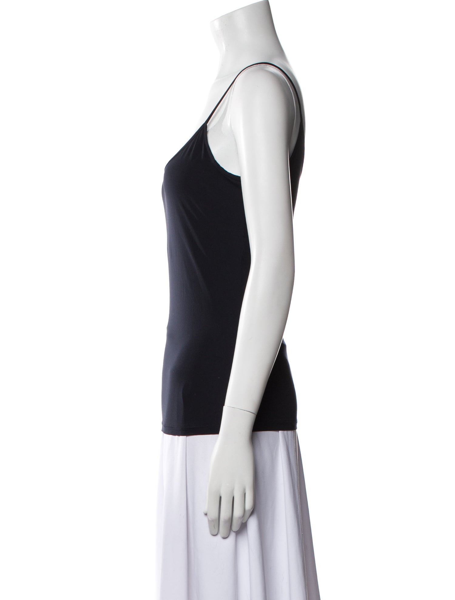 Max Mara Scoop Neck Sleeveless Top