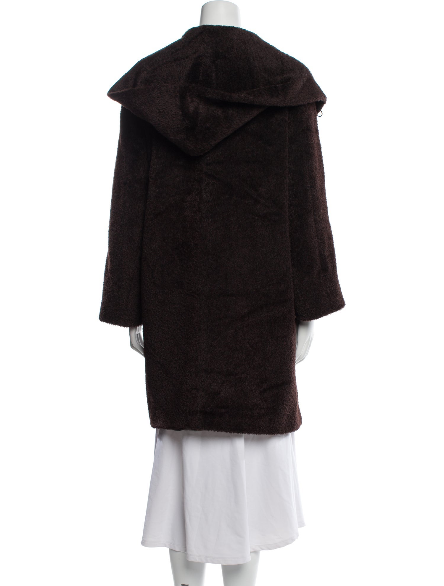 Max Mara Alpaca Faux Fur Coat