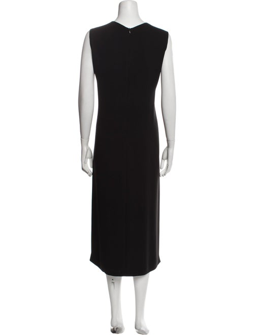 Max Mara Crew Neck Long Dress