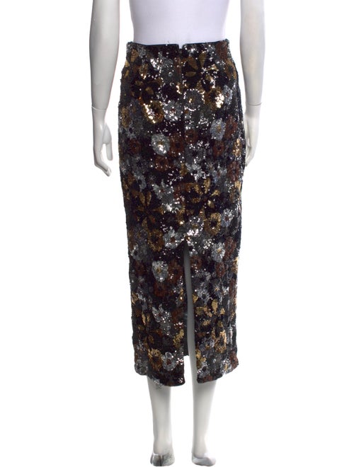 Max Mara Studio Sequin Midi Length Skirt