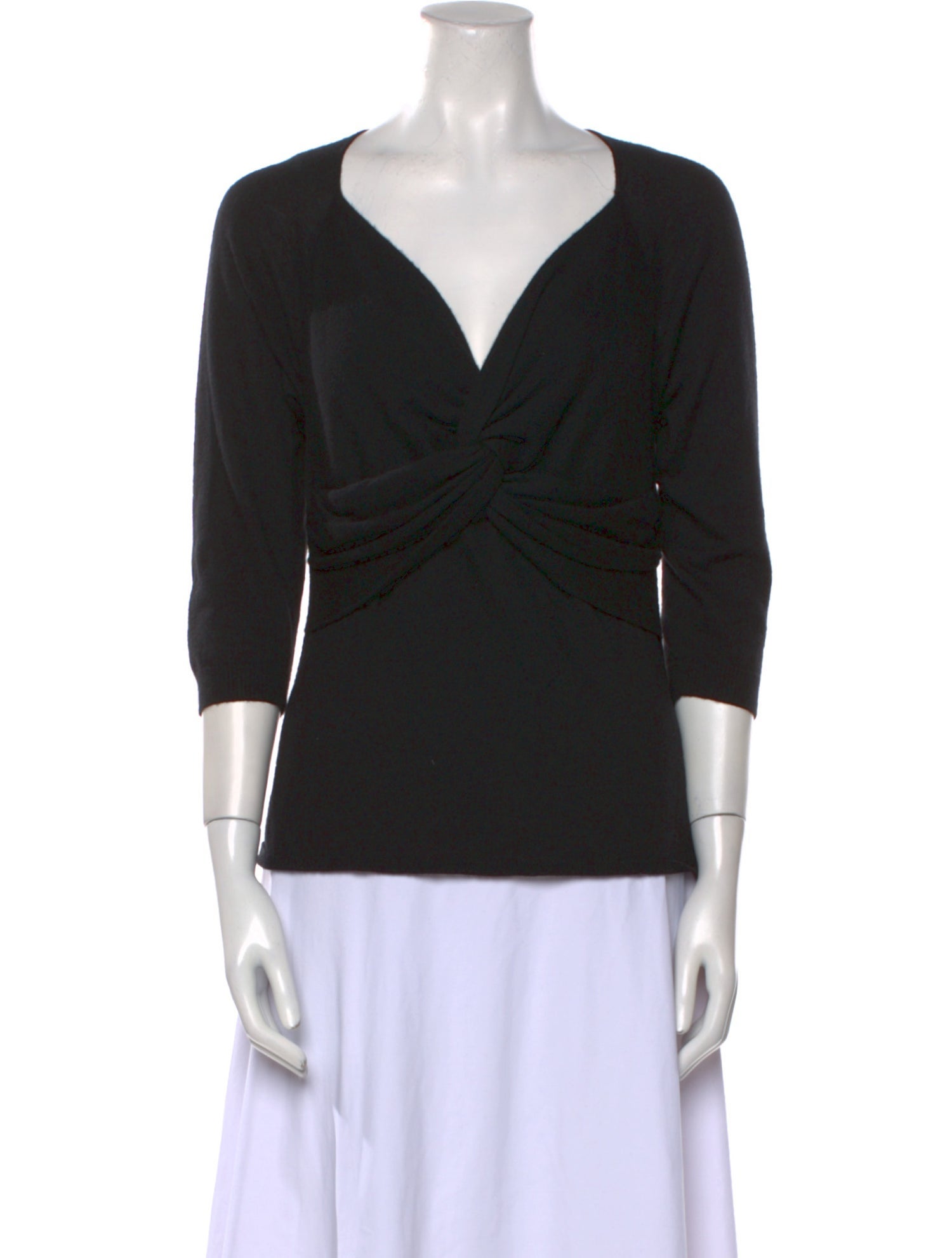 Max Mara Cashmere V-Neck Sweater