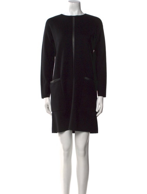 Max Mara Virgin Wool Mini Dress