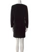 Max Mara Virgin Wool Mini Dress