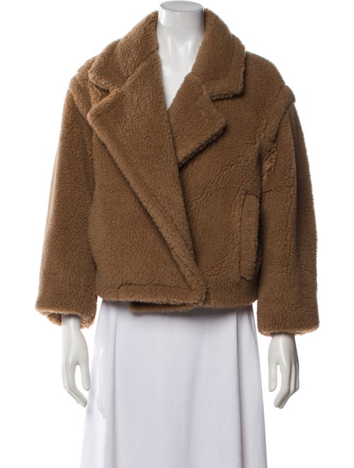 Max Mara Camel Hair Fur Jacket