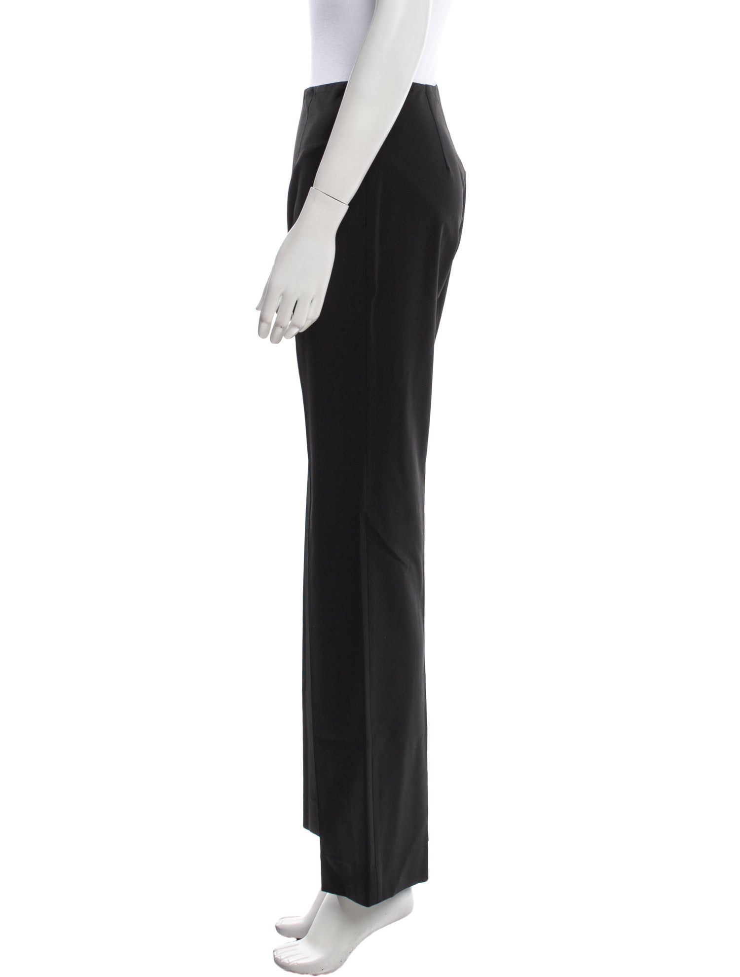 Max Mara Virgin Wool Straight Leg Pants