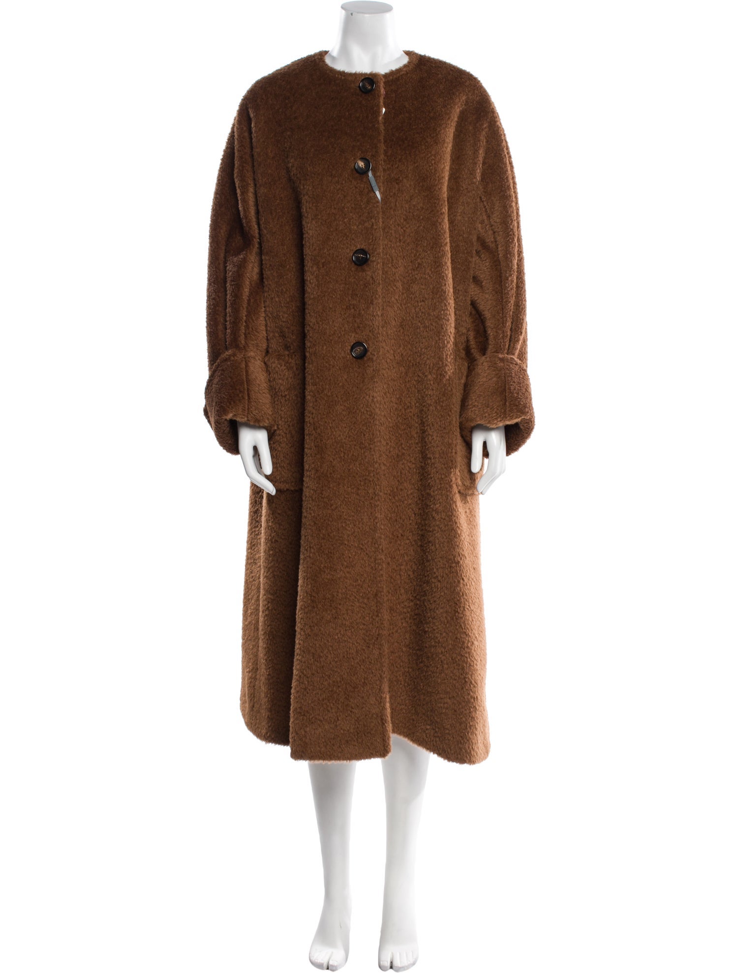 Max Mara Alpaca Fur Coat w/ Tags