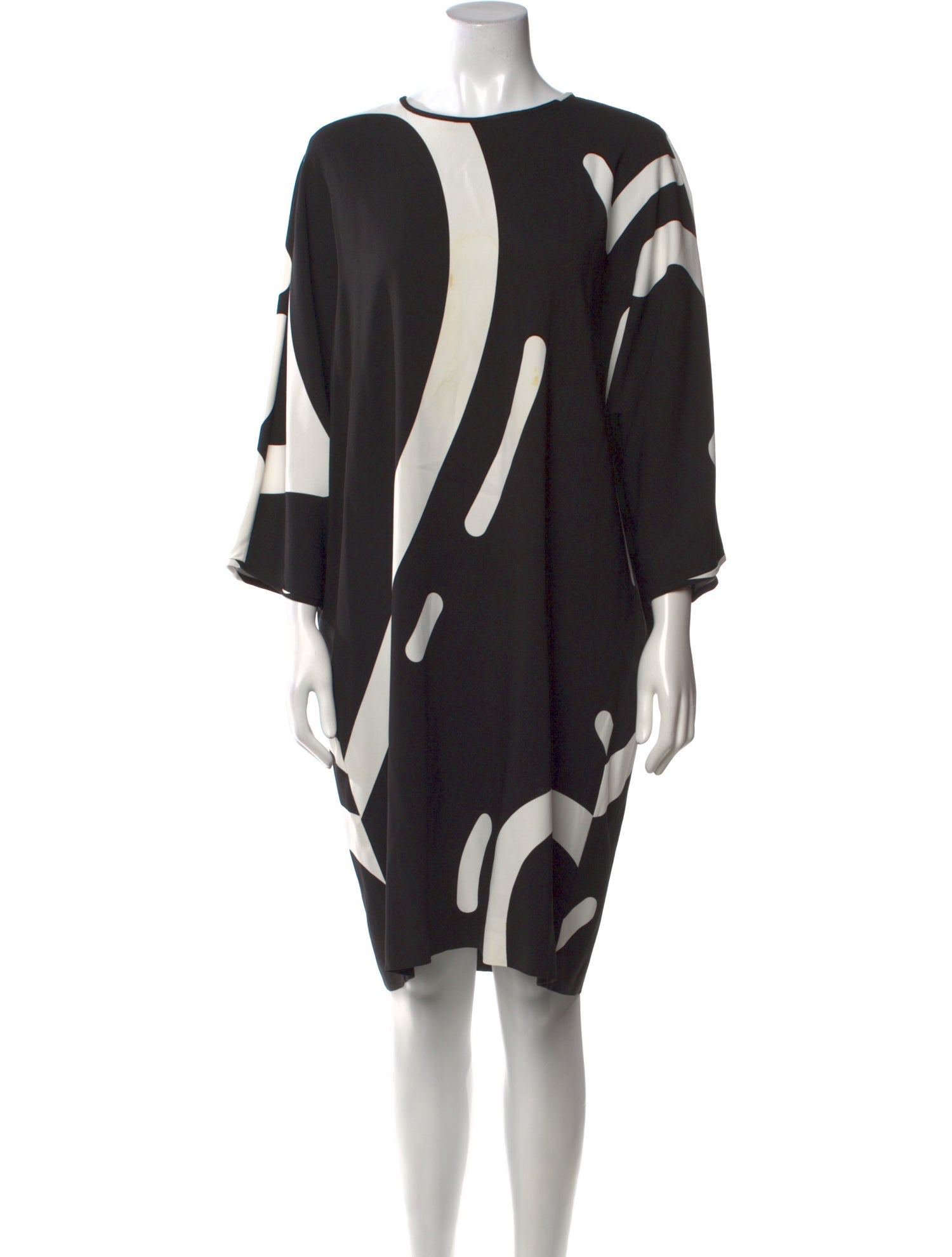 Max Mara Printed Knee-Length Dress
