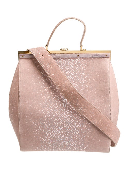 Max Mara Leather Top Handle Bag