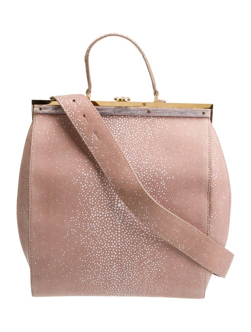 Max Mara Leather Top Handle Bag