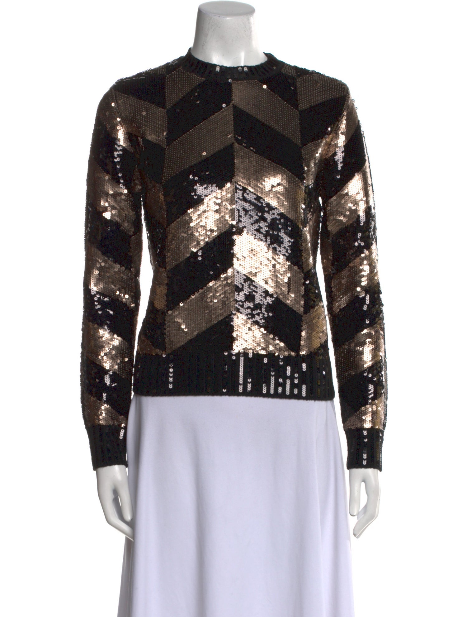 Max Mara Wool Printed Sweatshirt
