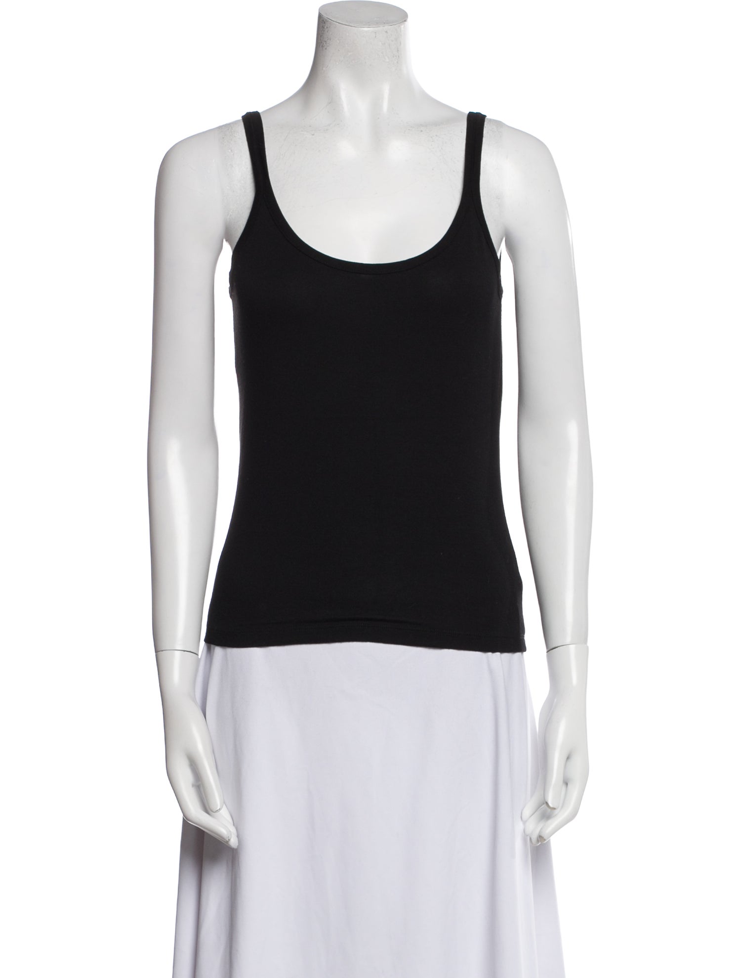 Max Mara Scoop Neck Sleeveless Top