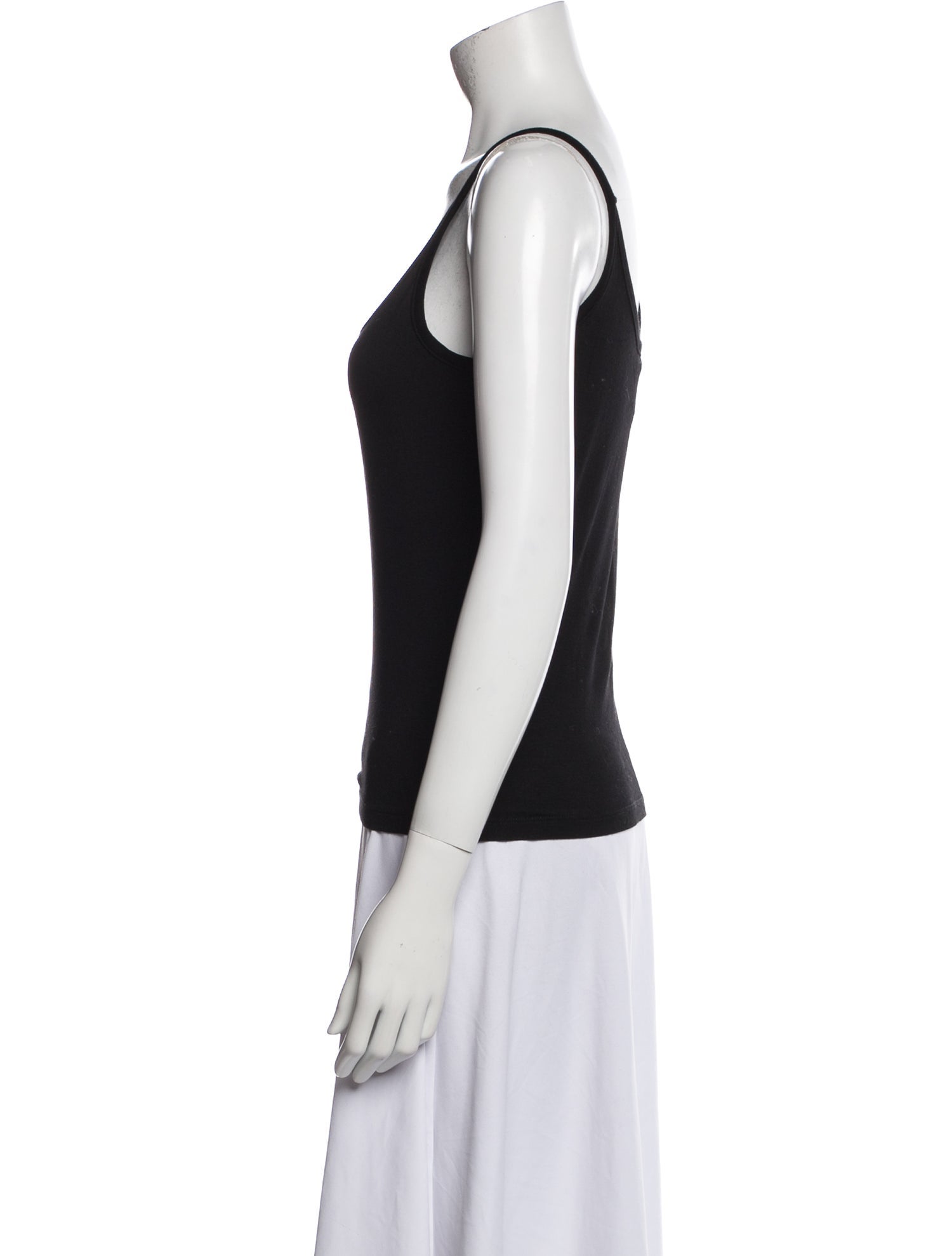 Max Mara Scoop Neck Sleeveless Top