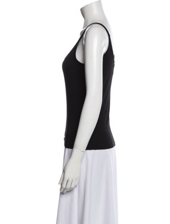 Max Mara Scoop Neck Sleeveless Top