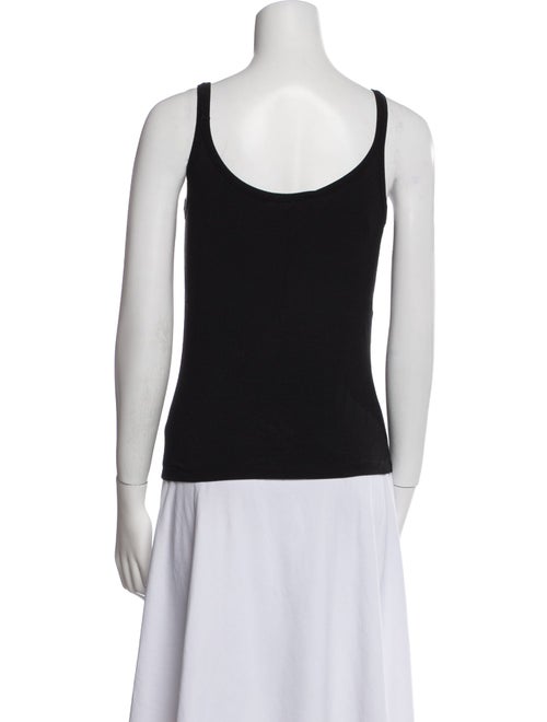 Max Mara Scoop Neck Sleeveless Top