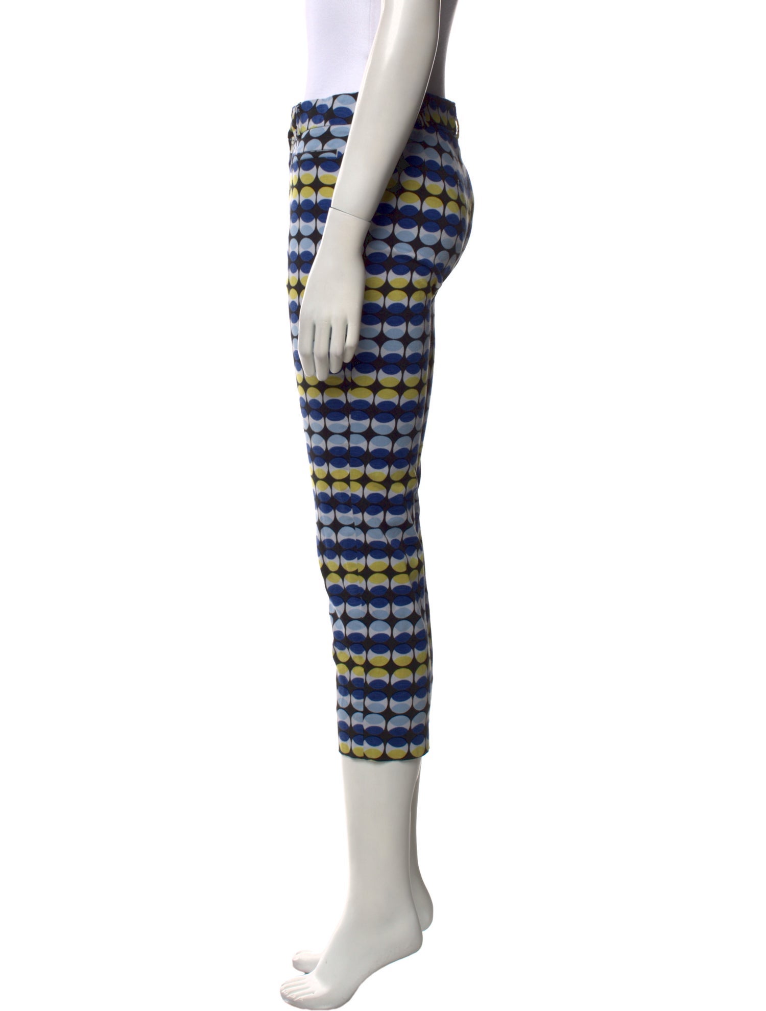 Max Mara Printed Skinny Leg Pants